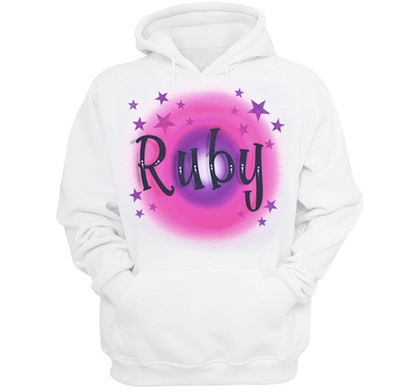 Airbrush Hoodie Name Design 009