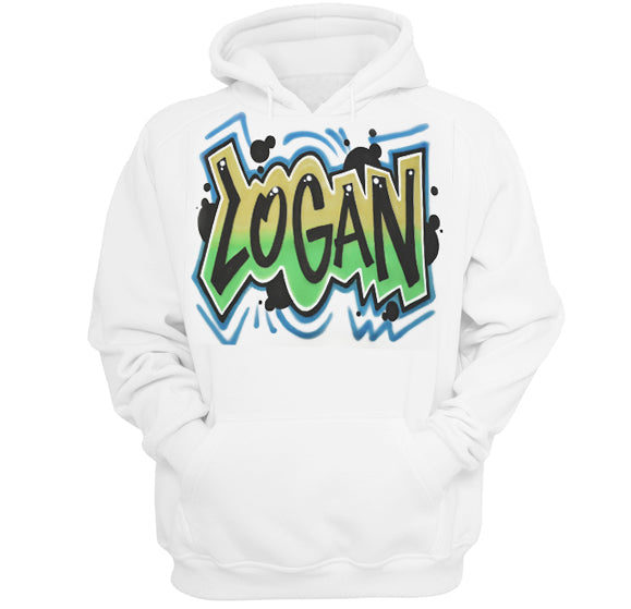 Airbrush Hoodie Name Design 011