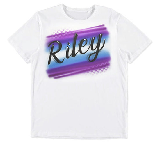 Airbrush T-shirt Name Design 012