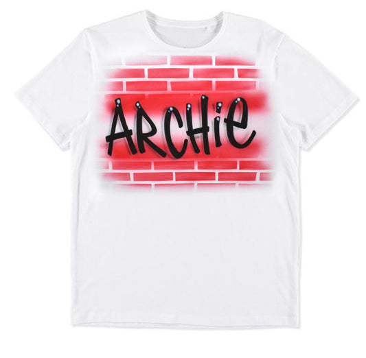 Airbrush T-shirt Name Design 015