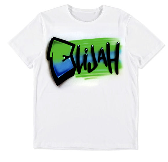 Airbrush T-shirt Name Design 016