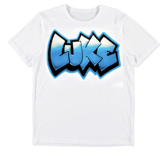 Airbrush T-shirt Name Design 020