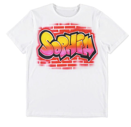 Airbrush T-shirt Name Design 024