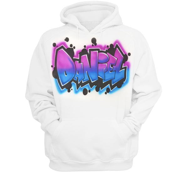 Airbrush Hoodie Name Design 022