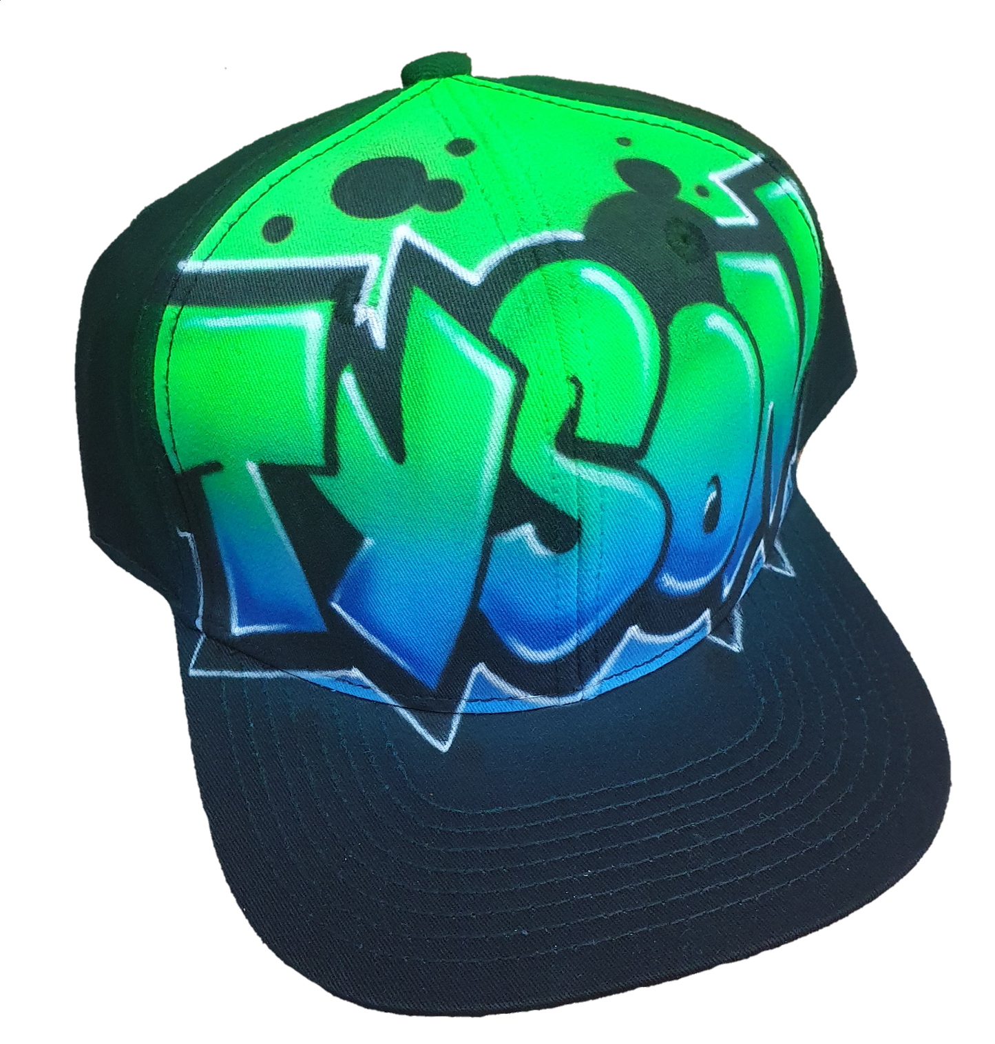 Airbrush Snapback Name Design 022