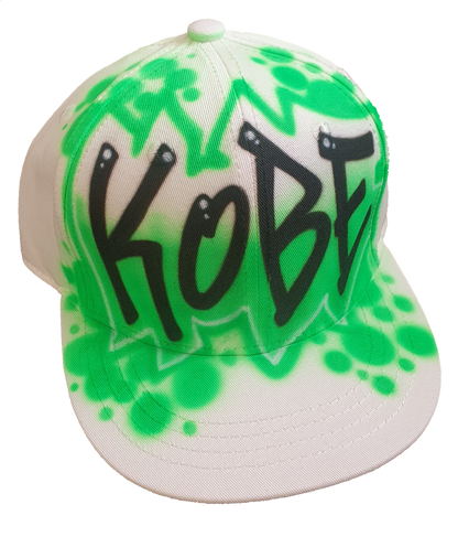 Airbrush Snapback Name Design 003