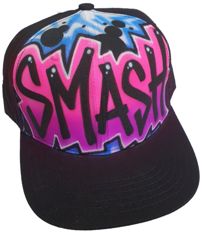 Airbrush Snapback Name Design 011