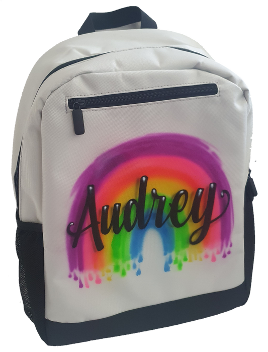 Airbrush Backpack Name Design 013