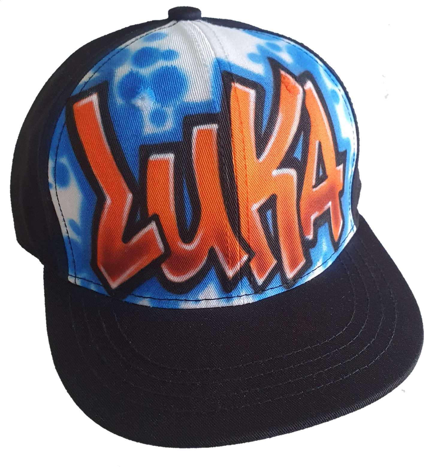 Airbrush Snapback Name Design 017