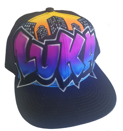 Airbrush Snapback Name Design 023