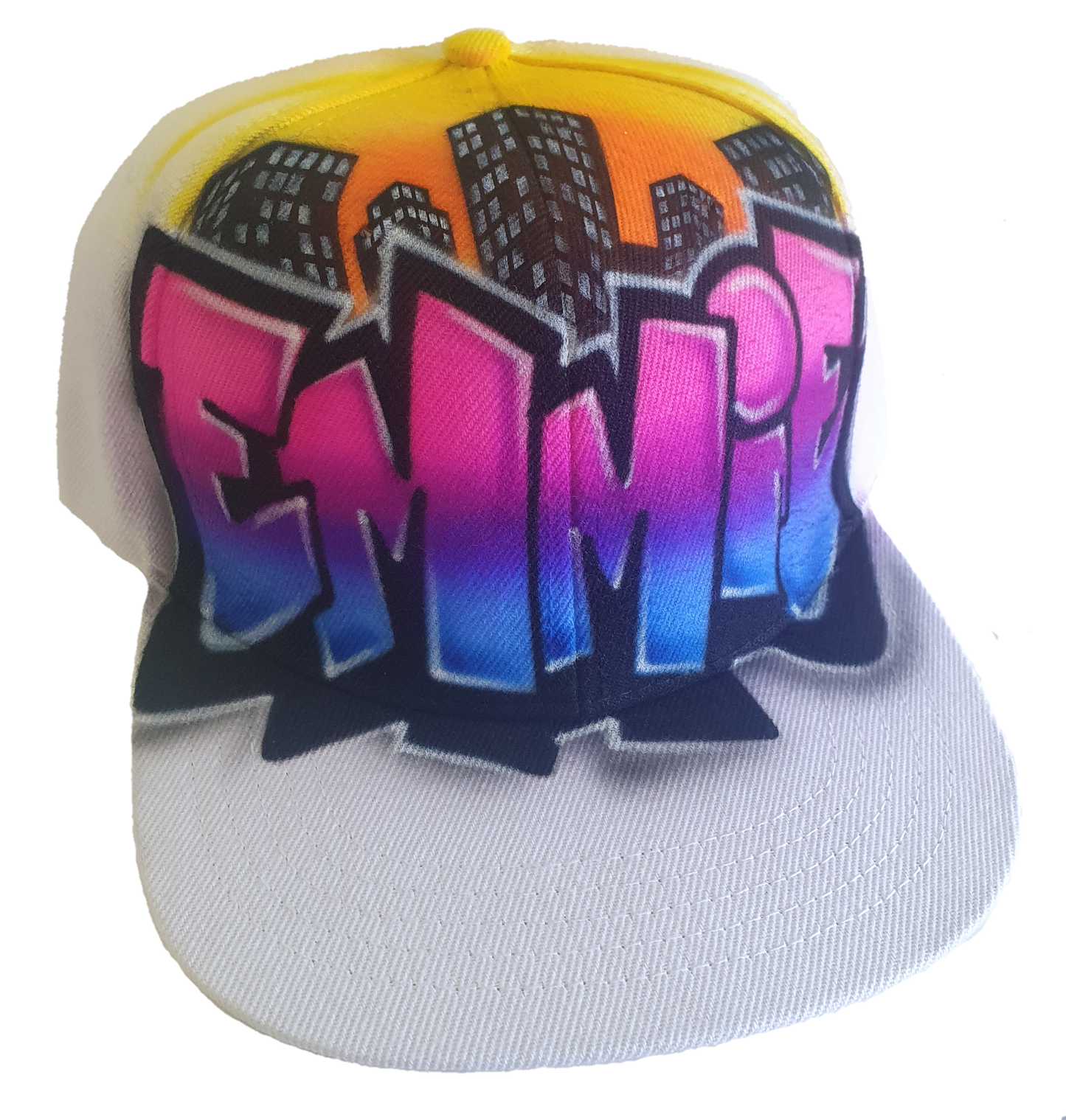 Airbrush Snapback Name Design 023