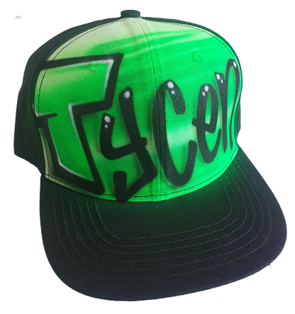 Airbrush Snapback Name Design 016