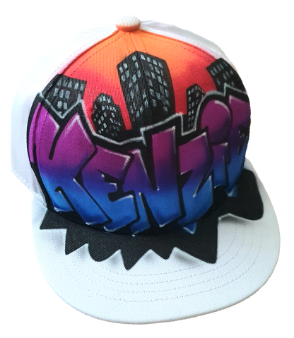 Airbrush Snapback Name Design 023