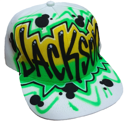 Airbrush Snapback Name Design 011