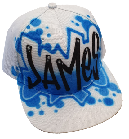 Airbrush Snapback Name Design 003