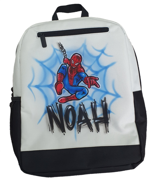 Airbrush Backpack Spidey Design 030