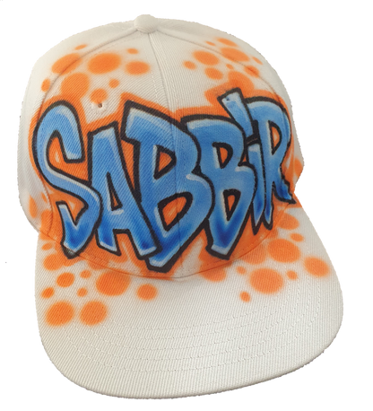 Airbrush Snapback Name Design 017