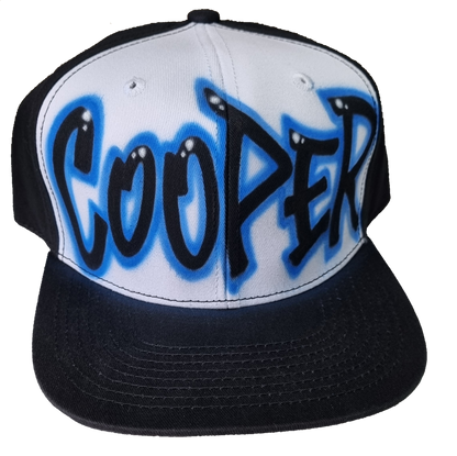 Airbrush Snapback Name Design 007