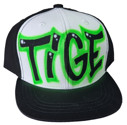 Airbrush Snapback Name Design 007