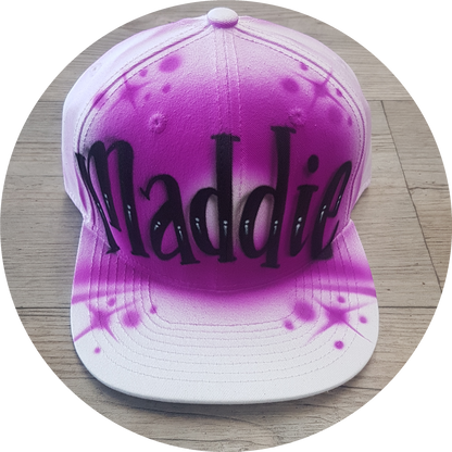 Airbrush Snapback Name Design 008