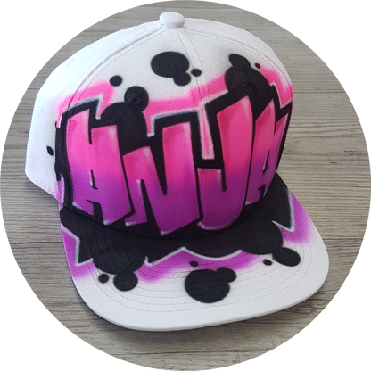 Airbrush Snapback Name Design 022