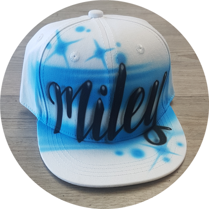 Airbrush Snapback Name Design 006