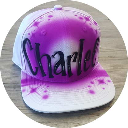 Airbrush Snapback Name Design 008