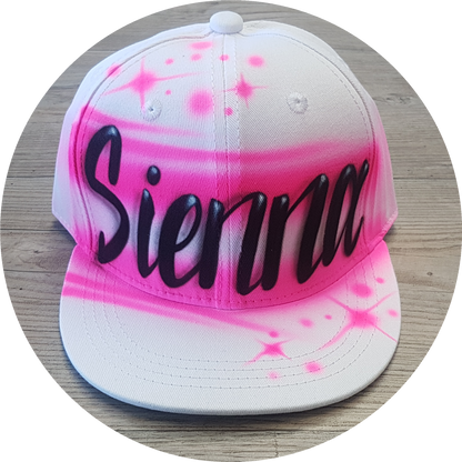 Airbrush Snapback Name Design 006