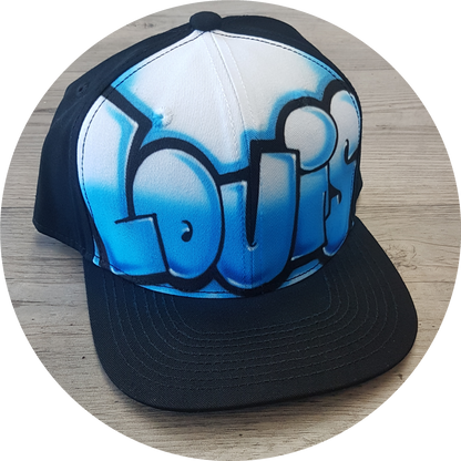 Airbrush Snapback Name Design 020