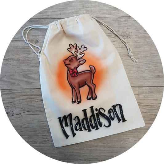 Airbrush Santa Sack 006