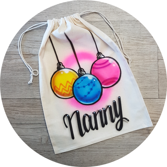 Airbrush Santa Sack 012