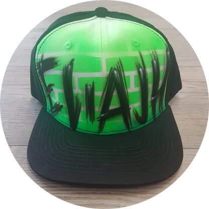 Airbrush Snapback Name Design 015