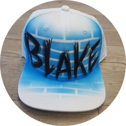 Airbrush Snapback Name Design 015