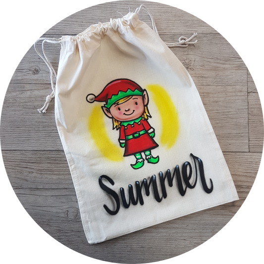 Airbrush Santa Sack 004